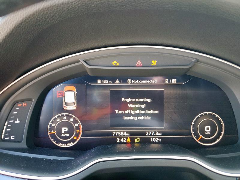 WA1LAAF72HD029762 - 2017 AUDI Q7 PREMIUM PLUS BLUE photo 9