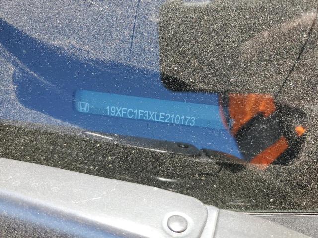 19XFC1F3XLE210173 - 2020 HONDA CIVIC EX BLACK photo 13