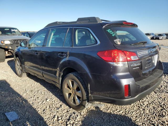 4S4BRCAC1C3237782 - 2012 SUBARU OUTBACK 2.5I GRAY photo 2