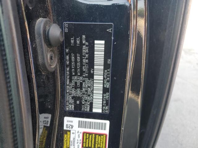 5TDKSKFC7NS059972 - 2022 TOYOTA SIENNA LE 黑色 照片 14