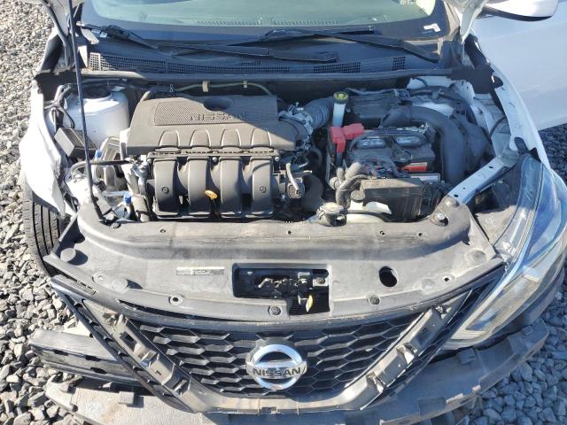 3N1AB7AP3KY210221 - 2019 NISSAN SENTRA S WHITE photo 11