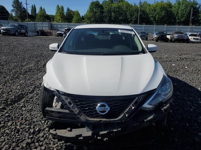 3N1AB7AP3KY210221 - 2019 NISSAN SENTRA S WHITE photo 5