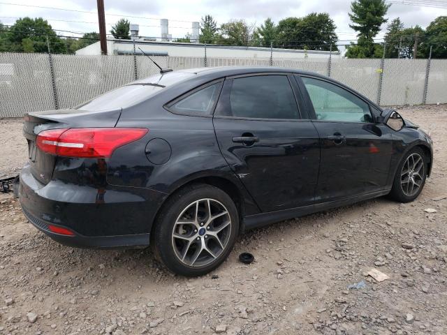 1FADP3H2XHL255971 - 2017 FORD FOCUS SEL BLACK photo 3