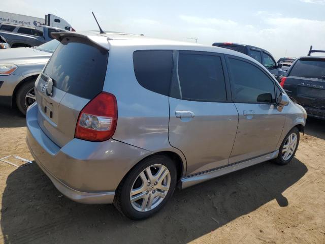 JHMGD37688S023636 - 2008 HONDA FIT SPORT GRAY photo 3