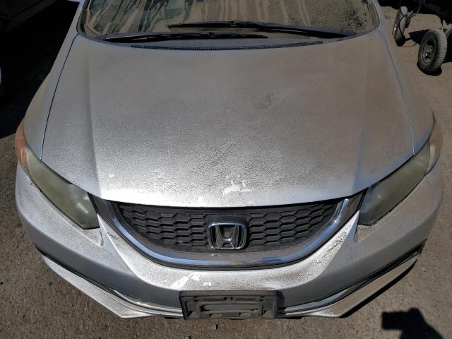 19XFB2F54DE279985 - 2013 HONDA CIVIC LX SILVER photo 11