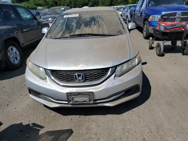 19XFB2F54DE279985 - 2013 HONDA CIVIC LX SILVER photo 5