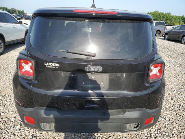 ZACNJAAB6LPL79493 - 2020 JEEP RENEGADE SPORT შავი ფოტო 6