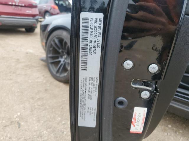 2C3CDZFJ7MH597420 - 2021 DODGE CHALLENGER R/T SCAT PACK BLACK photo 13