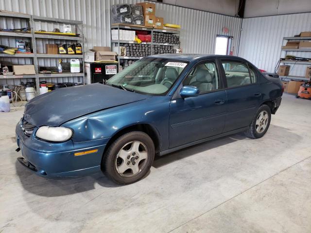 1G1NE52JX3M623657 - 2003 CHEVROLET MALIBU LS BLUE photo 1