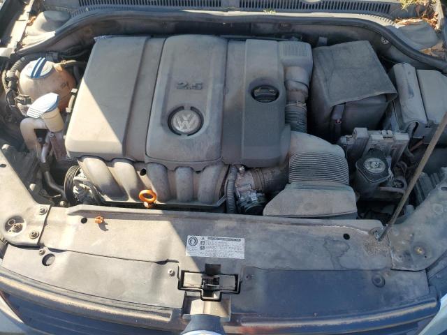 3VWDZ7AJ9BM325864 - 2011 VOLKSWAGEN JETTA SE 黑色 照片 11