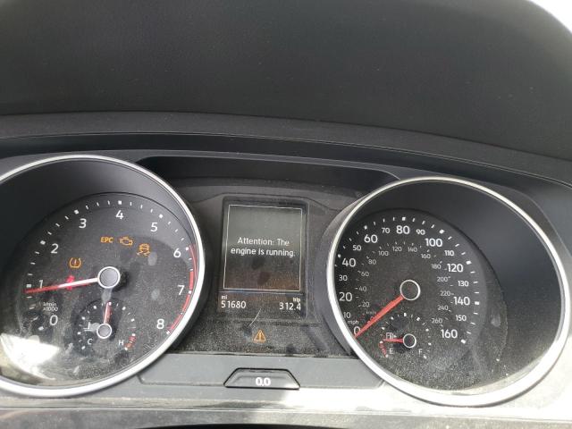 3VV3B7AX9KM093288 - 2019 VOLKSWAGEN TIGUAN SE ნაცრისფერი ფოტო 9
