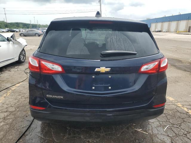 3GNAXHEV6LS727781 - 2020 CHEVROLET EQUINOX LS BLUE photo 6