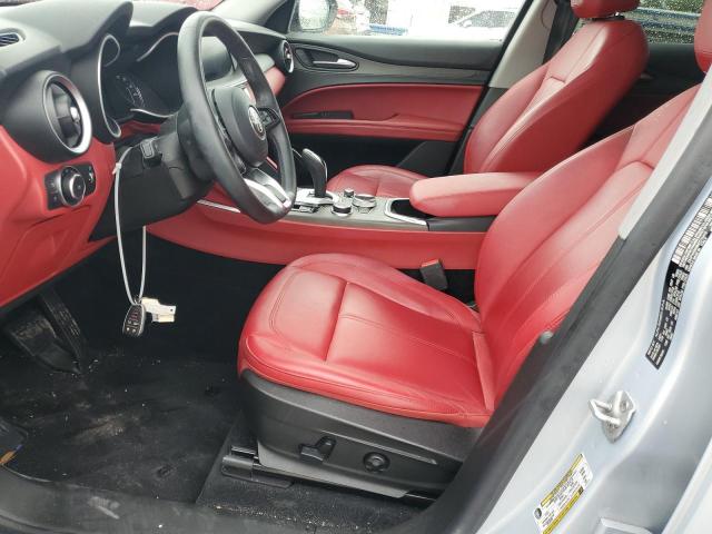 ZASPAKBN8M7D15410 - 2021 ALFA ROMEO STELVIO TI WHITE photo 7