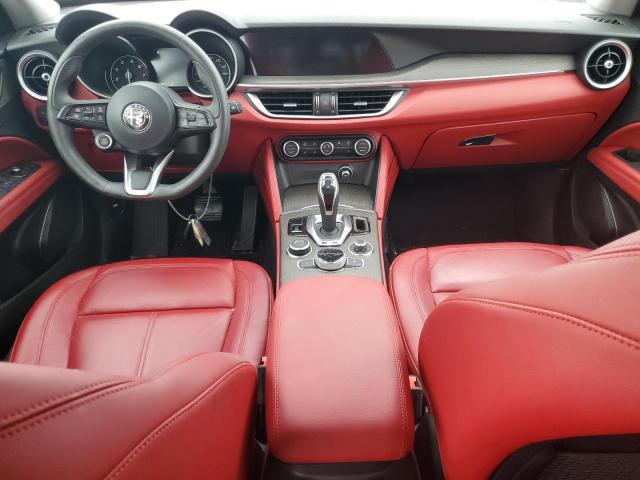 ZASPAKBN8M7D15410 - 2021 ALFA ROMEO STELVIO TI WHITE photo 8