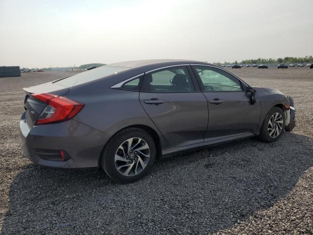 2HGFC2F69JH019833 - 2018 HONDA CIVIC LX Темно-сірий фото 3