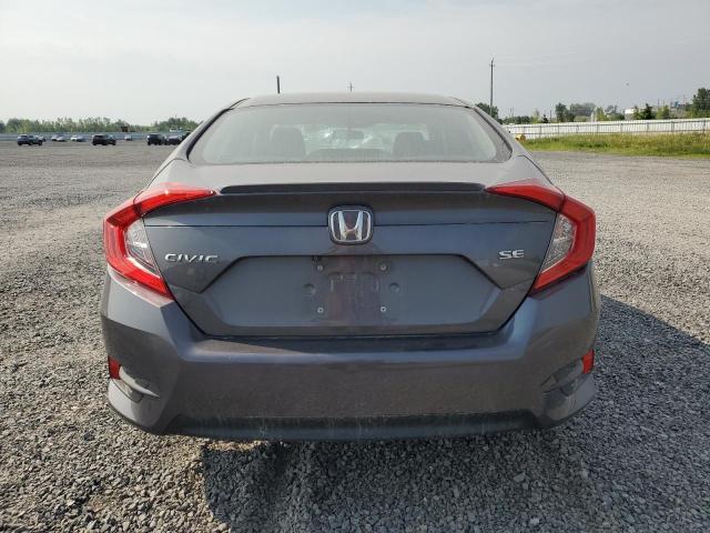 2HGFC2F69JH019833 - 2018 HONDA CIVIC LX Темно-сірий фото 6