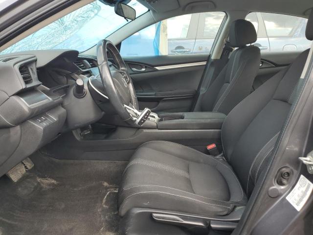 2HGFC2F69JH019833 - 2018 HONDA CIVIC LX Темно-сірий фото 7