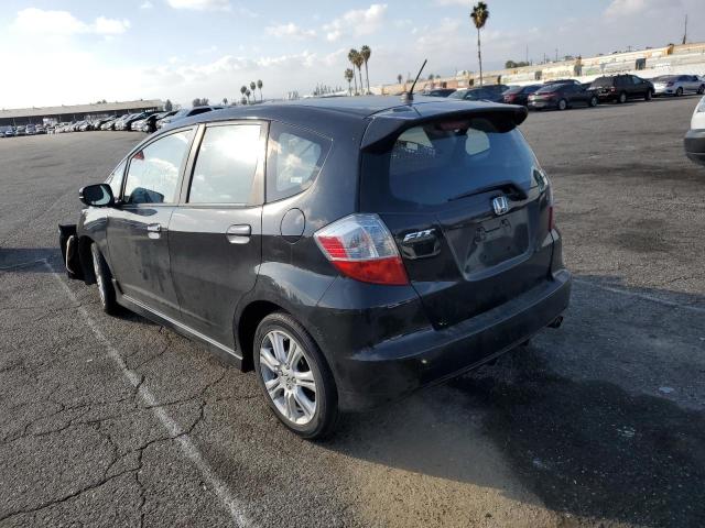 JHMGE88439C003782 - 2009 HONDA FIT SPORT BLACK photo 3