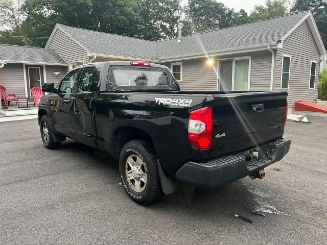 5TFUM5F16FX061730 - 2015 TOYOTA TUNDRA DOUBLE CAB SR/SR5 BLACK photo 3