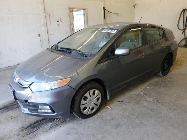 JHMZE2H38DS002171 - 2013 HONDA INSIGHT GRAY photo 1