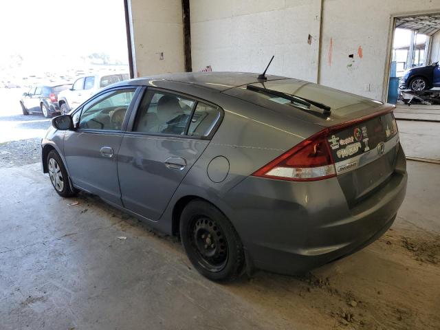 JHMZE2H38DS002171 - 2013 HONDA INSIGHT GRAY photo 2