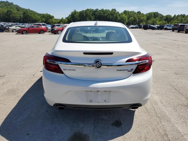 2G4GL5EX6G9208727 - 2016 BUICK REGAL WHITE photo 6