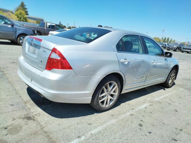 3FAHP0JG1BR186165 - 2011 FORD FUSION SEL GRAY photo 3