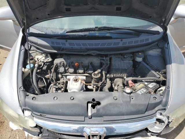 2HGFA1F51AH300337 - 2010 HONDA CIVIC LX SILVER photo 11