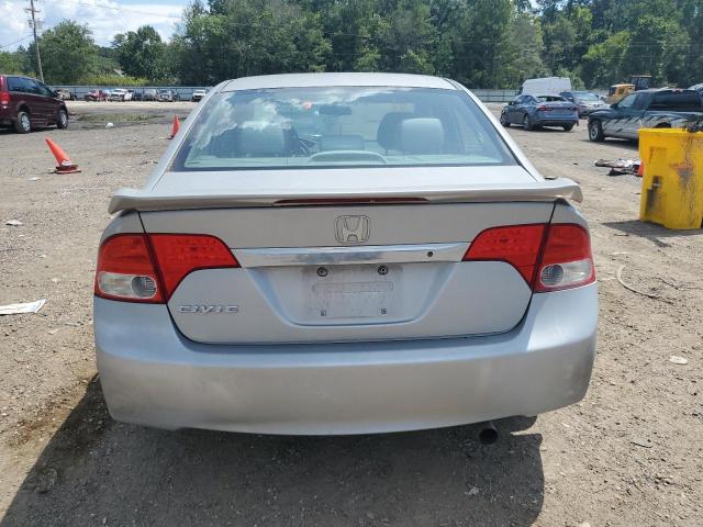 2HGFA1F51AH300337 - 2010 HONDA CIVIC LX SILVER photo 6