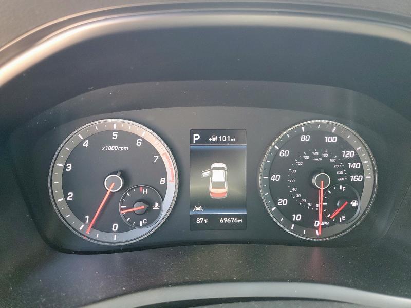 5NPE34AB4JH665041 - 2018 HYUNDAI SONATA SPORT Silber Foto 9