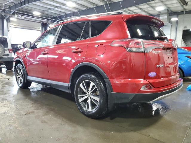 JTMRFREV4HJ109629 - 2017 TOYOTA RAV4 XLE RED photo 2