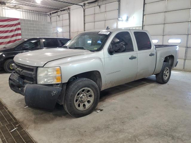 3GCEC13C17G516026 - 2007 CHEVROLET SILVERADO C1500 CREW CAB BEIGE photo 1