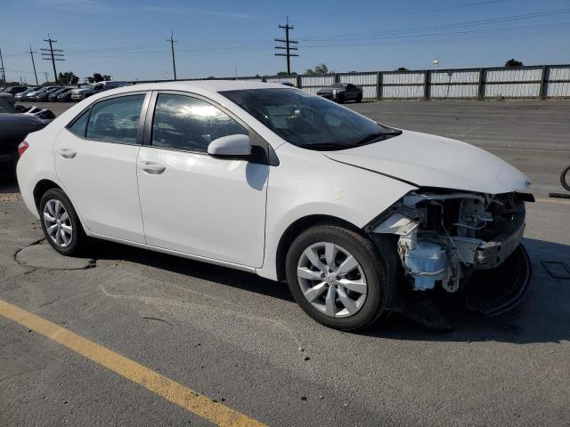 5YFBURHE0FP361812 - 2015 TOYOTA COROLLA L Weiß Foto 4