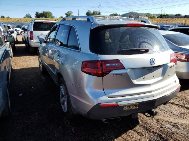 2HNYD2H60AH505278 - 2010 ACURA MDX TECHNOLOGY SILVER photo 2