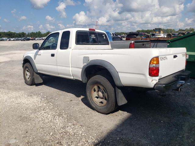 5TESN92NX1Z748442 - 2001 TOYOTA TACOMA XTRACAB PRERUNNER თეთრი ფოტო 2