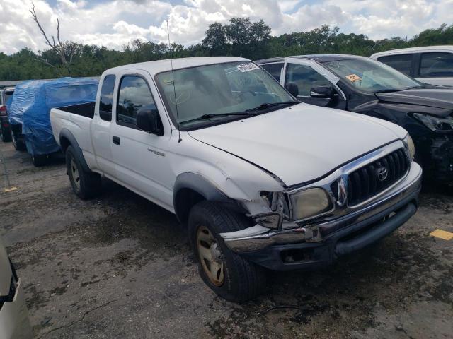 5TESN92NX1Z748442 - 2001 TOYOTA TACOMA XTRACAB PRERUNNER თეთრი ფოტო 4