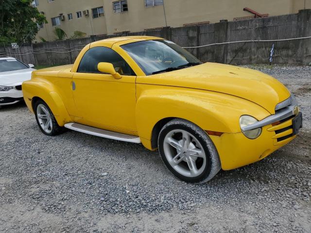 1GCES14P24B103864 - 2004 CHEVROLET SSR 黄色 照片 4