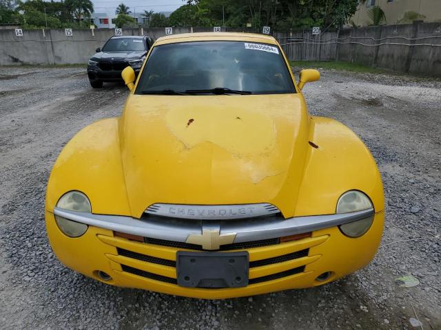 1GCES14P24B103864 - 2004 CHEVROLET SSR 黄色 照片 5