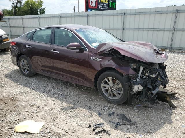 5XXGT4L33KG287533 - 2019 KIA OPTIMA LX 栗色 照片 4