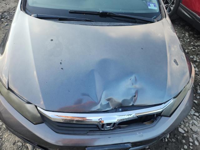 2HGFB2F92CH504802 - 2012 HONDA CIVIC EXL GRAY photo 11