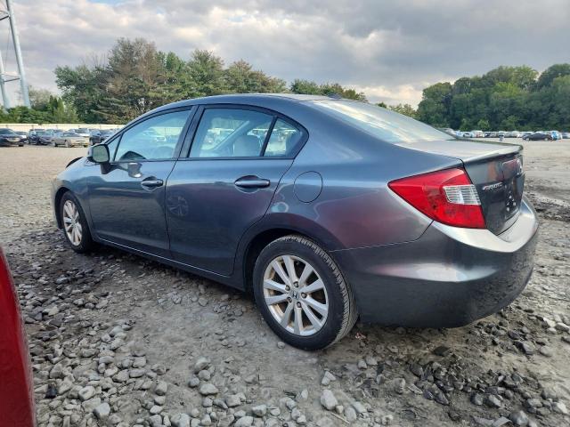 2HGFB2F92CH504802 - 2012 HONDA CIVIC EXL GRAY photo 2