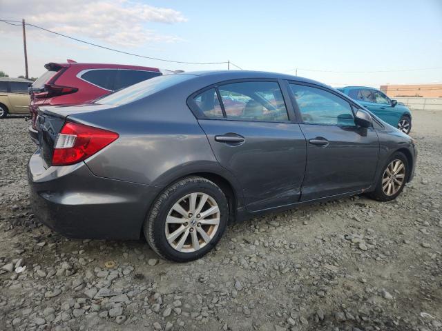 2HGFB2F92CH504802 - 2012 HONDA CIVIC EXL GRAY photo 3