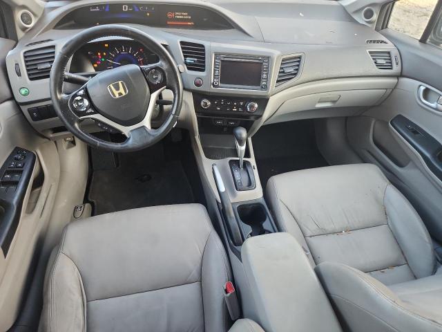 2HGFB2F92CH504802 - 2012 HONDA CIVIC EXL GRAY photo 8
