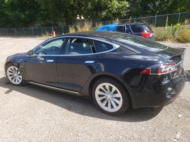 5YJSA1E24HF204383 - 2017 TESLA MODEL S أسود صورة 2