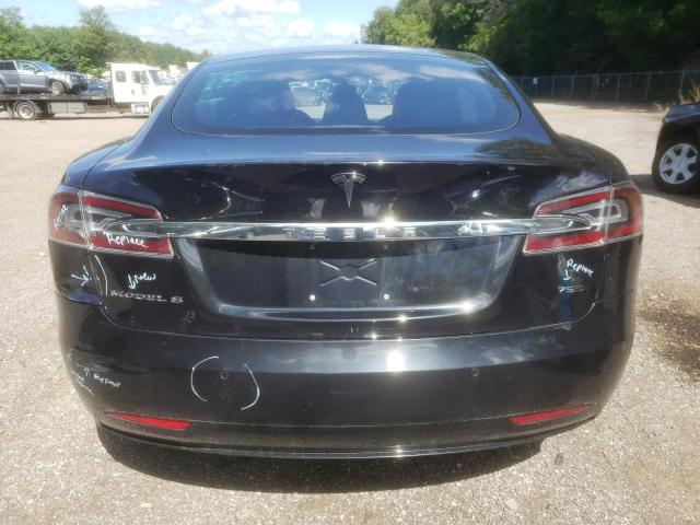 5YJSA1E24HF204383 - 2017 TESLA MODEL S أسود صورة 6