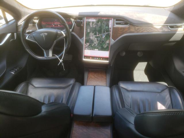 5YJSA1E24HF204383 - 2017 TESLA MODEL S أسود صورة 8