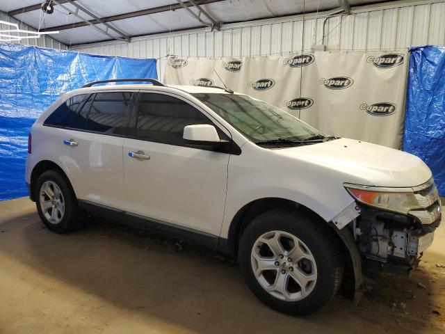 2FMDK3JC4BBA55828 - 2011 FORD EDGE SEL WHITE photo 4