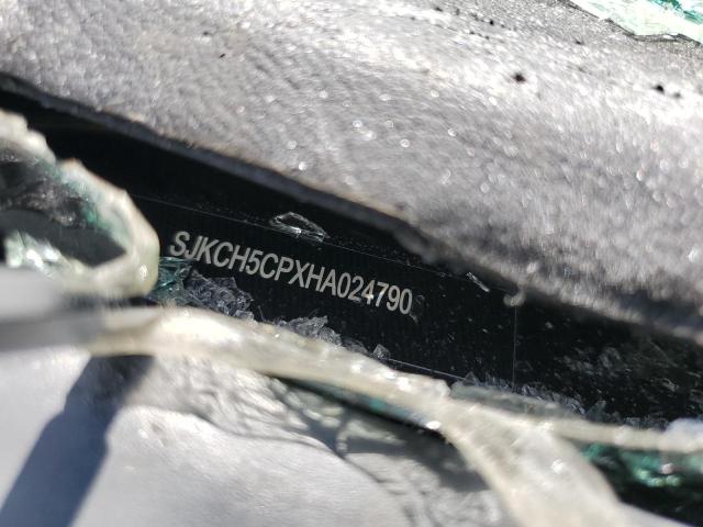 SJKCH5CPXHA024790 - 2017 INFINITI QX30 BASE BLACK photo 12