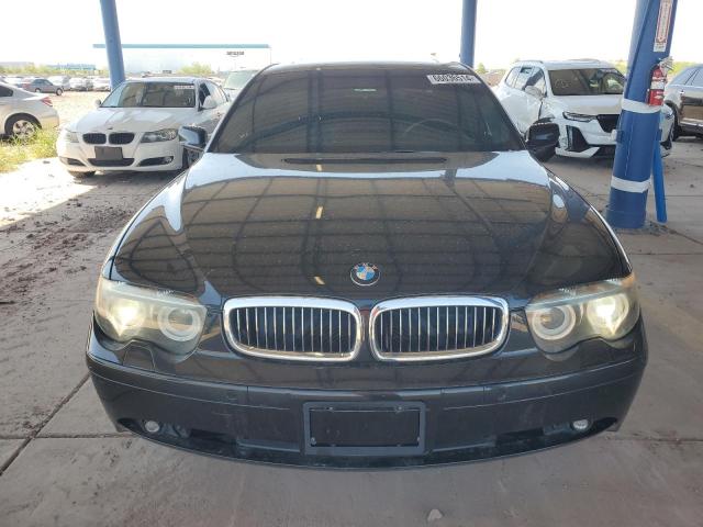 WBAGL83525DC47127 - 2005 BMW 760 I BLACK photo 5