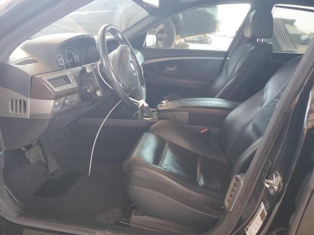 WBAGL83525DC47127 - 2005 BMW 760 I BLACK photo 7